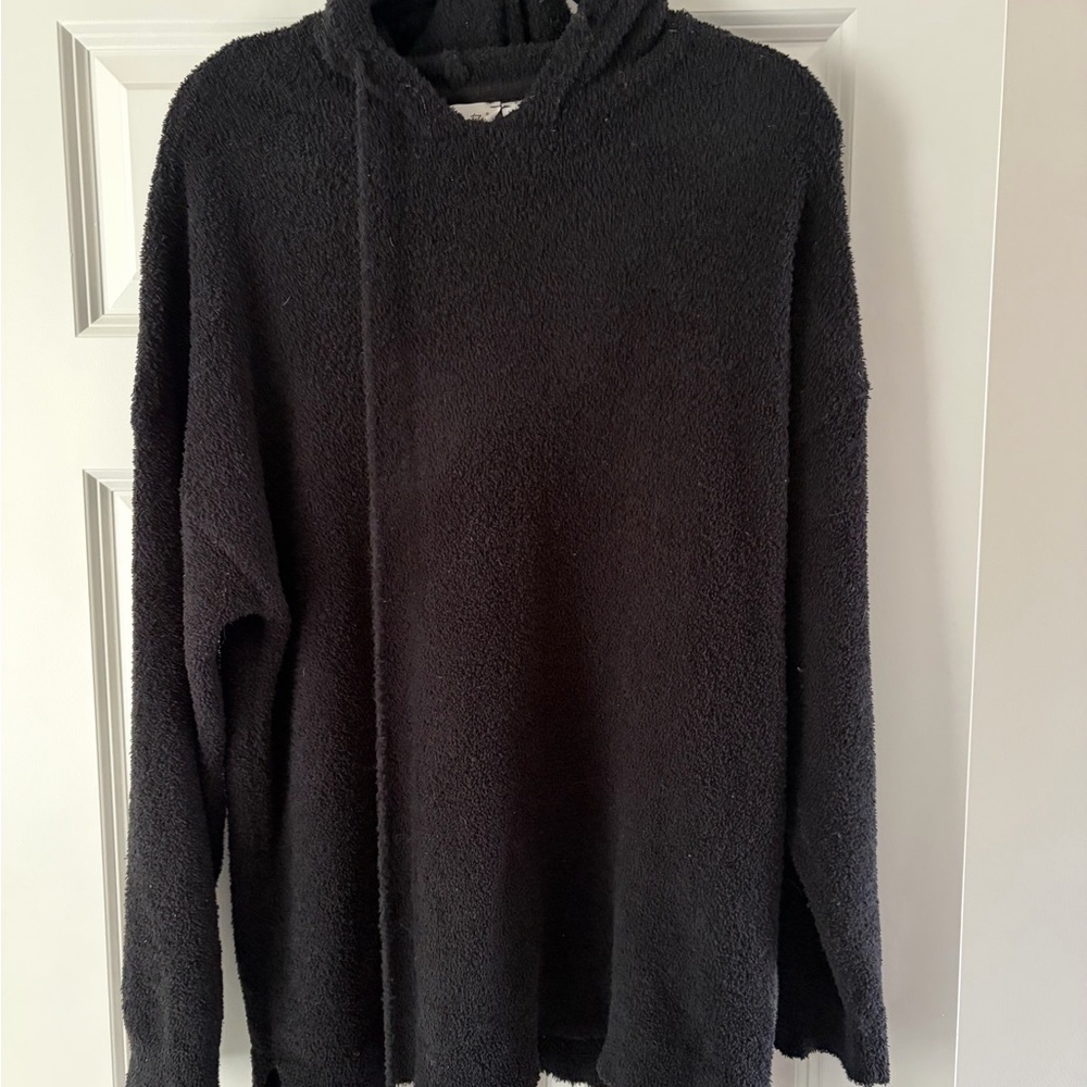 Hooded Black Sweater